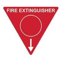 FIRE EXTINGUISHER Triangle Marker 350mm