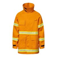 FlameBuster WildLander Gold Fire Fighting Jacket with FR Reflective Tape