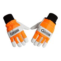 Clogger Leather Chainsaw Gloves