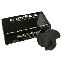 MAXISAFE Black Ace Disposable Nitrile Gloves Powder Free (CARTON OF 1000)