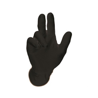 GRIPPAZ Skins Disposable Nitrile Multi-Purpose Gloves Black (BOX OF 50)