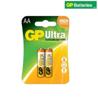 GP Ultra AA Alkaline Battery (2 PACK)
