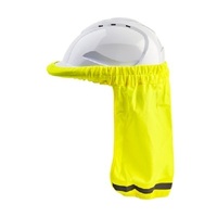 PRO CHOICE Hard Hat Neck Sun Shade Hi Vis Yellow (PACK OF 10)