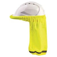 PRO CHOICE Hard Hat Neck Sun Shade Hi-Vis Yellow