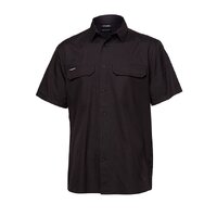 King Gee Workcool Pro Shirt Short Sleeve Charcoal