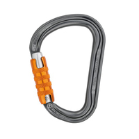 PETZL WILLIAM Aluminium Triact-Lock Large D Carabiner (PACK OF 4)