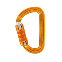 PETZL Sm'D Aluminium Triact-Lock Small D Carabiner (PACK OF 4)