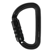 PETZL Sm'D Aluminium Triact-Lock Small D Carabiner Black (PACK OF 4)