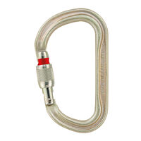 PETZL VULCAN Steel Screw Lock High-Strength Carabiner