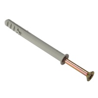 Fixing Kit for RWS1650 Wheel Stop Rubber Black/Yellow (3 x M10 150mm Masonry Screw with Plugs)