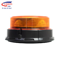 VISION SAFE TOUGH LED Beacon Amber W/Magnetic Base 12-24VDC