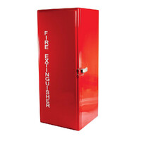 MEGAFire 9kg Fibreglass Fire Extinguisher Cabinet - Latch