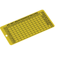 Maintenance Tag (PACK OF 100)