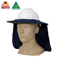 NEWCASTLE HATS Hard Hat Brim w/ Flap (Standard)
