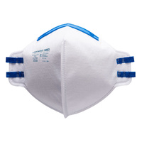 PORTWEST Disposable P2 Flat Fold Respirator (BOX OF 20)