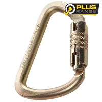 ZERO Aion Triple Lock D Steel Carabiner 52kN