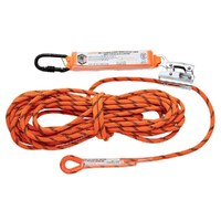LINQ 15m Kernmantle Rope w/ Rope Grab & Shock Absorber