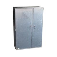 GLOBAL SPILL Galvanised Steel Storage Cabinet 2 Door 115 x 53 x 175cm