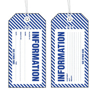 INFORMATION Lockout Tag Cardboard (PACK OF 25)