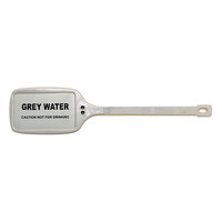 Grey Water Twist Lock Tag (PACK OF 10)