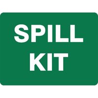 EMERGENCY SPILL KIT Sign