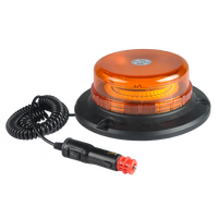 Perfect Image LED Slimline Vehicle Light Amber w/ Magnetic Base & Cigarette Plug