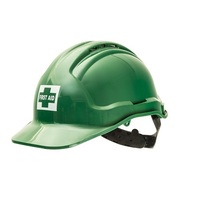 TUFFGARD FIRST AID Hard Hat Vented - Green