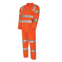 TRU WORKWEAR X Back Taped Rain Set Jacket & Pants (ORANGE)