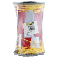 Reflective Line Red/White 100m Roll (CARTON OF 6)