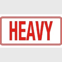 HEAVY Label 100 x 50mm (ROLL OF 500)