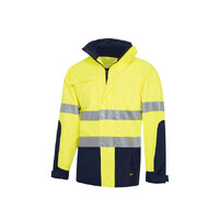 VISITEC Base 2T Hi-Vis Breathable Rain Jacket