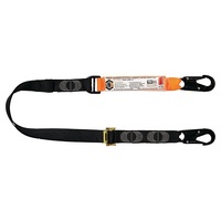 LINQ Shock Absorbing Lanyard 2m Adjustable w/ Snap Hooks