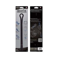 Nite Ize Gear Tie 24 Inch, Reusable Rubber Twist Tie, 2 PACK