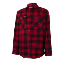 Hard Yakka Long Sleeve Check Flannel Shirt (RED CHECK)