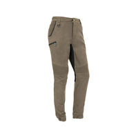 SYZMIK STREETWORX Mens Stretch Cuffed Pants - Khaki, 82