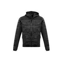 SYZMIK STREETWORX Unisex Reinforced Knit Hoodie - Gunmetal