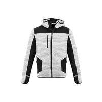 SYZMIK STREETWORX Unisex Reinforced Knit Hoodie - Grey